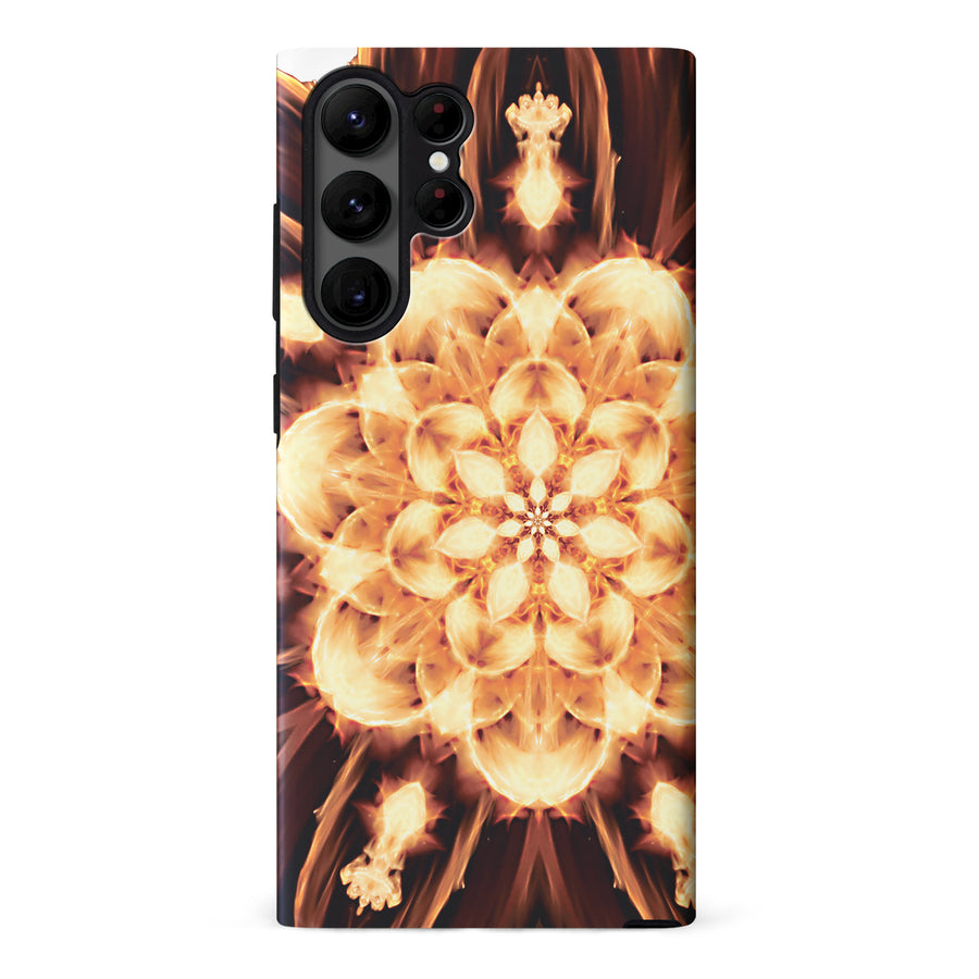 Samsung Galaxy S23 Ultra Tricktronix - Fire Flower Phone Case