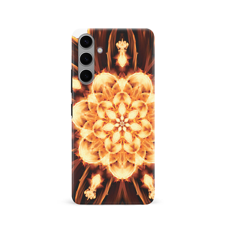 Samsung Galaxy S24 Tricktronix - Fire Flower Phone Case