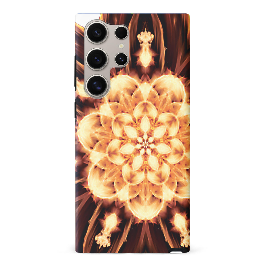 Samsung Galaxy S24 Ultra Tricktronix - Fire Flower Phone Case