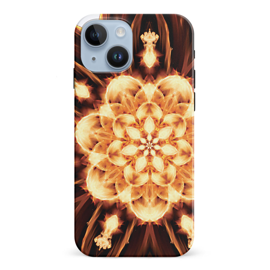 iPhone 15 Tricktronix - Fire Flower Phone Case