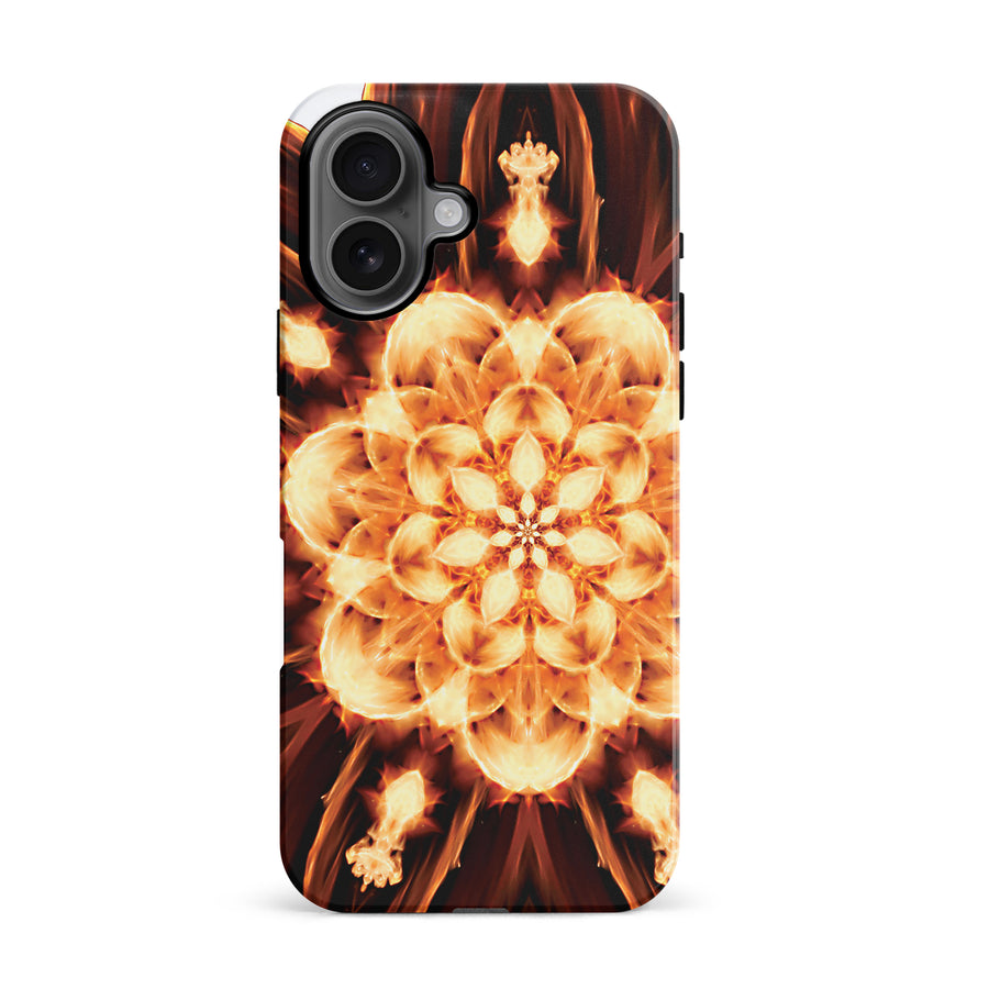 iPhone 16 Tricktronix - Fire Flower Phone Case