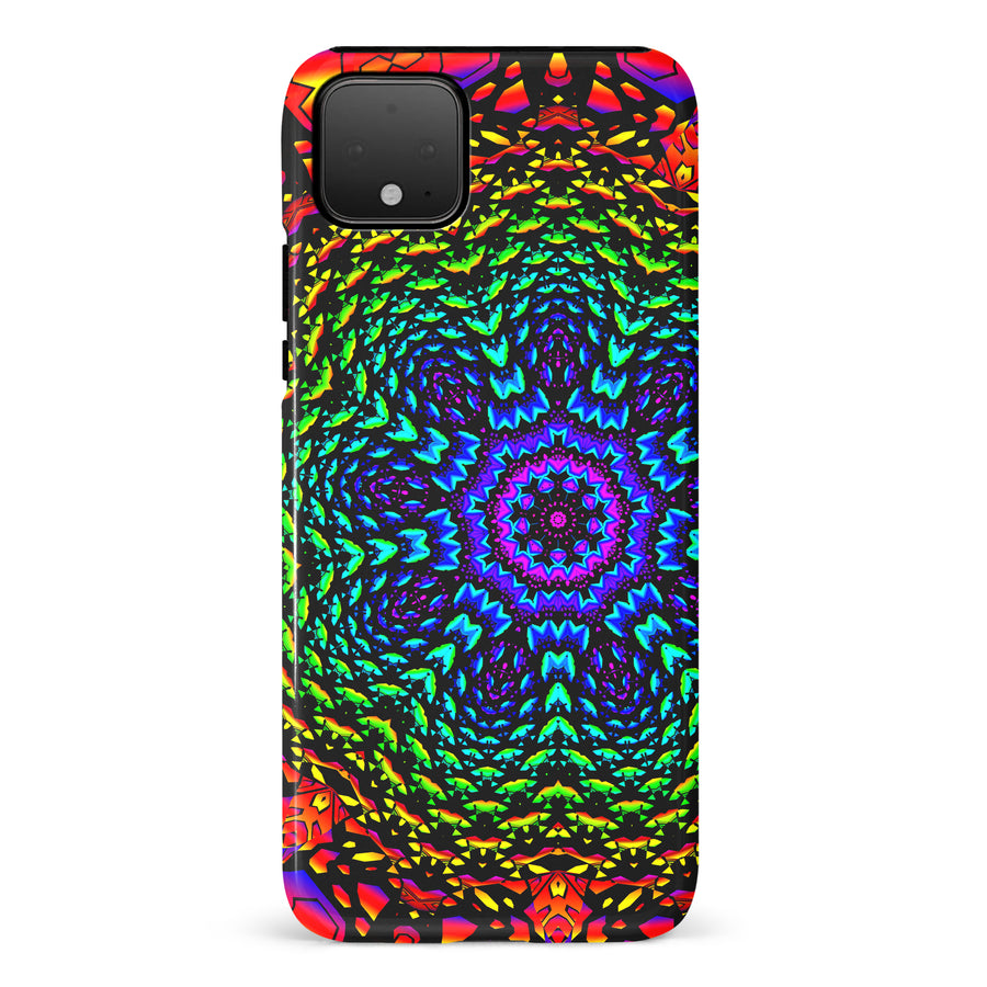 Google Pixel 4 XL Tricktronix - Fractal Flower Phone Case