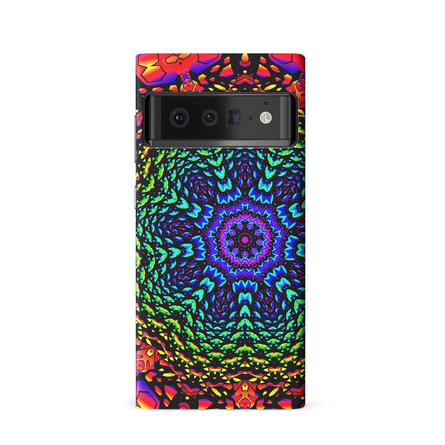 Google Pixel 6 Tricktronix - Fractal Flower Phone Case