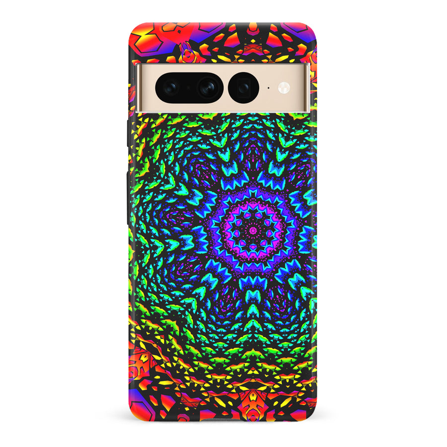 Google Pixel 7 Pro Tricktronix - Fractal Flower Phone Case
