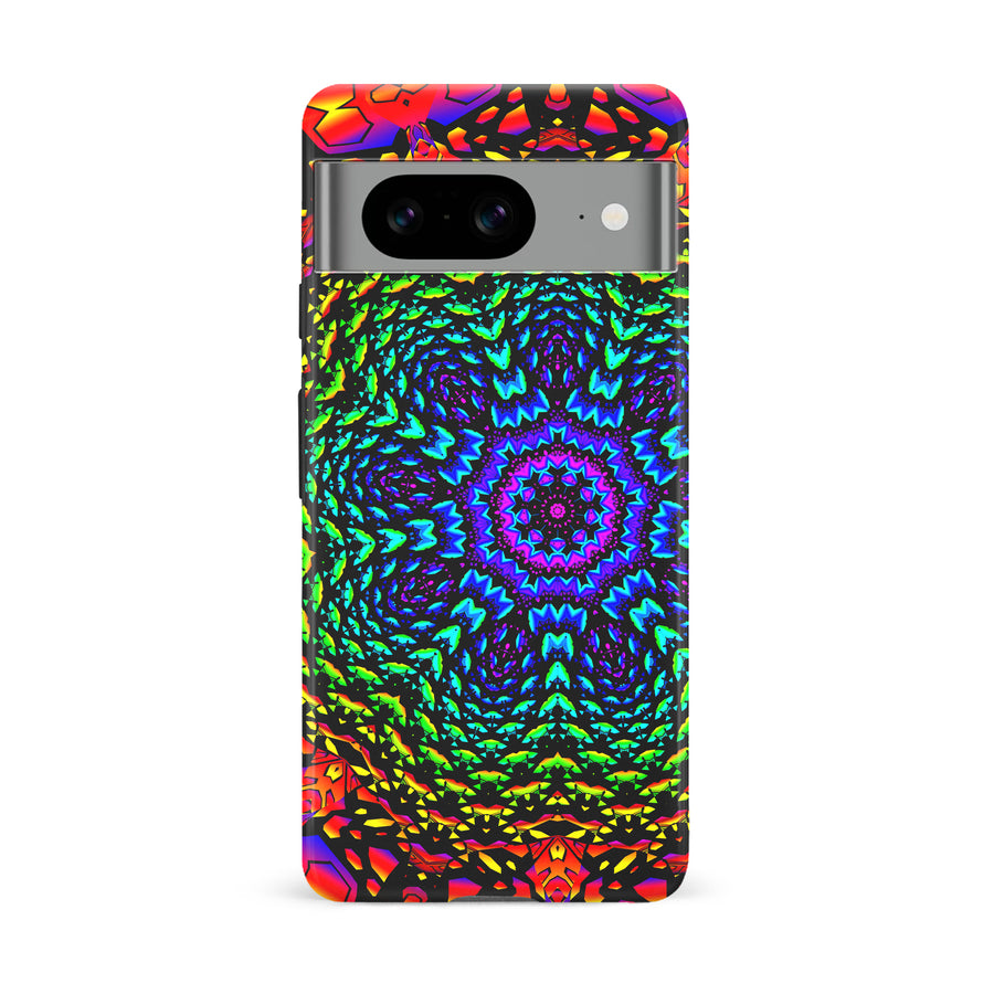 Google Pixel 8 Tricktronix - Fractal Flower Phone Case