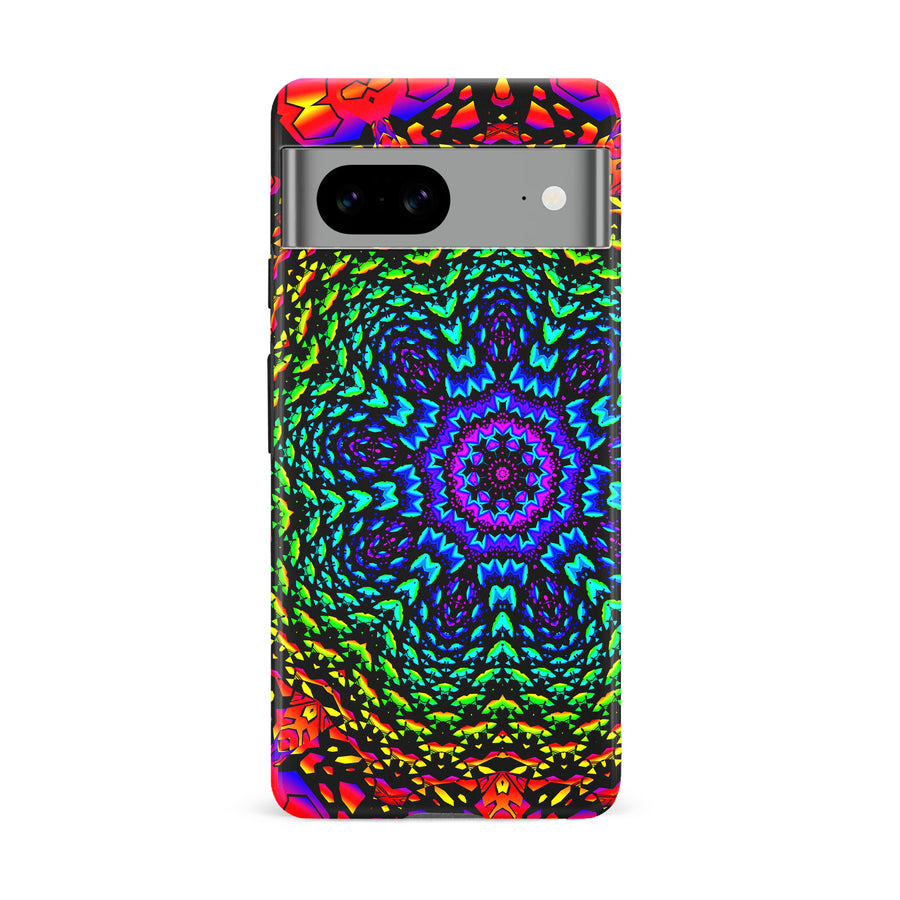 Google Pixel 8A Tricktronix - Fractal Flower Phone Case