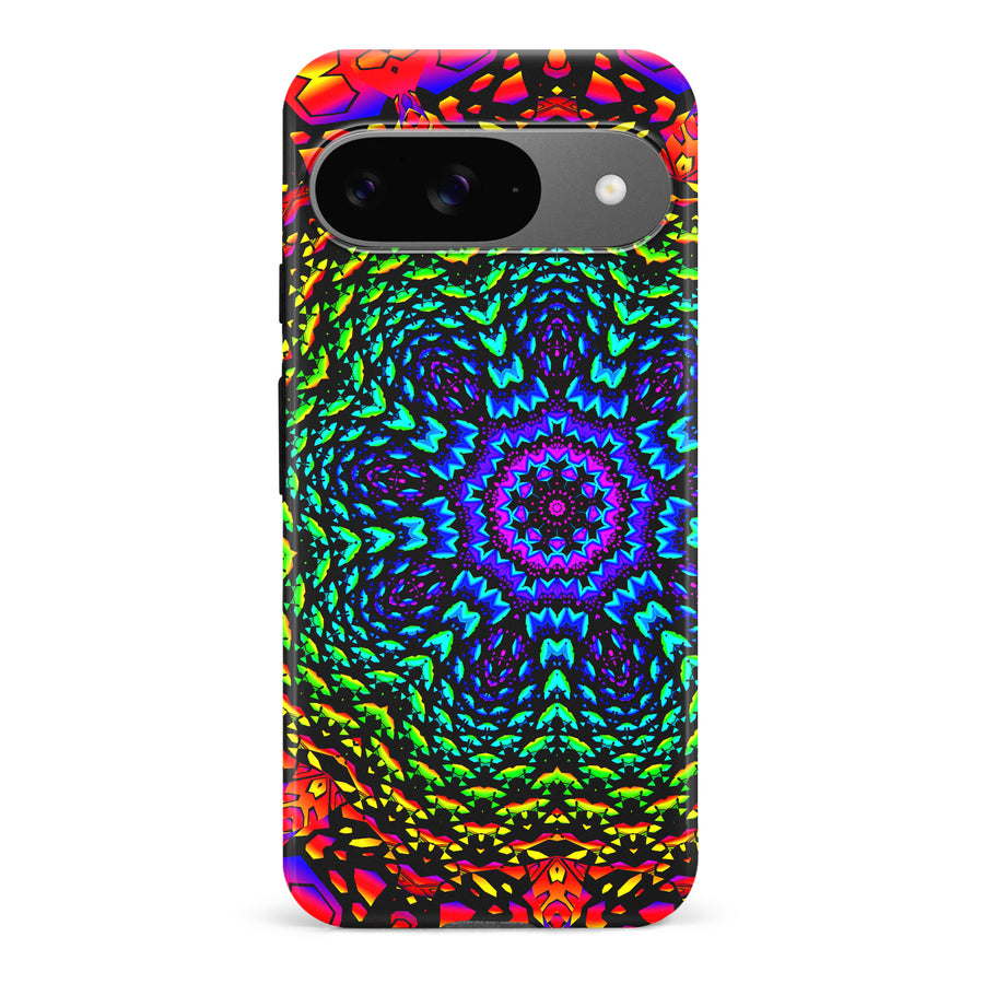 Google Pixel 9 Tricktronix - Fractal Flower Phone Case