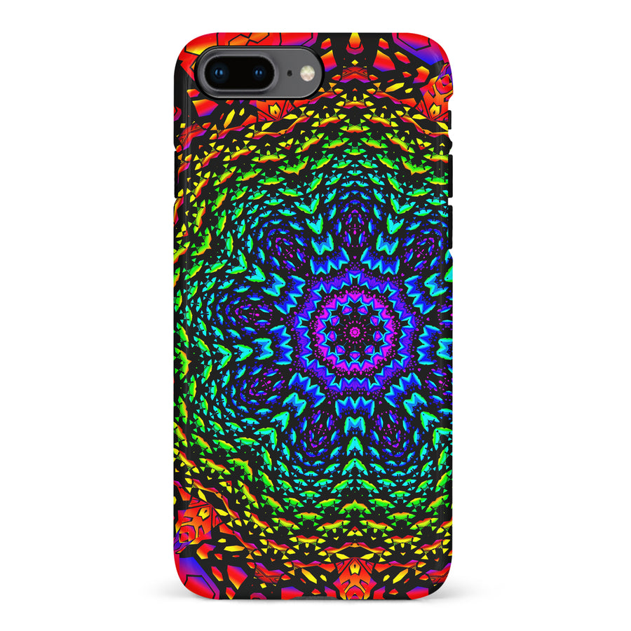 iPhone 8 Plus Tricktronix - Fractal Flower Phone Case