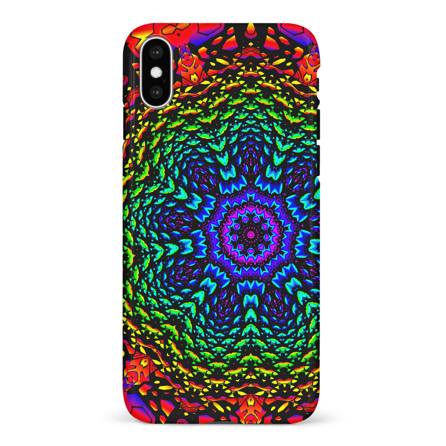 iPhone X/XS Tricktronix - Fractal Flower Phone Case