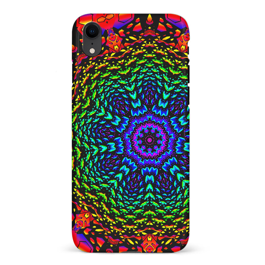 iPhone XR Tricktronix - Fractal Flower Phone Case