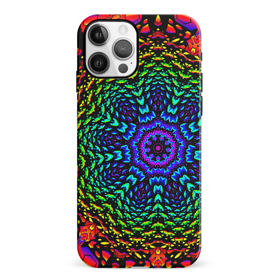 iPhone 12 Tricktronix - Fractal Flower Phone Case