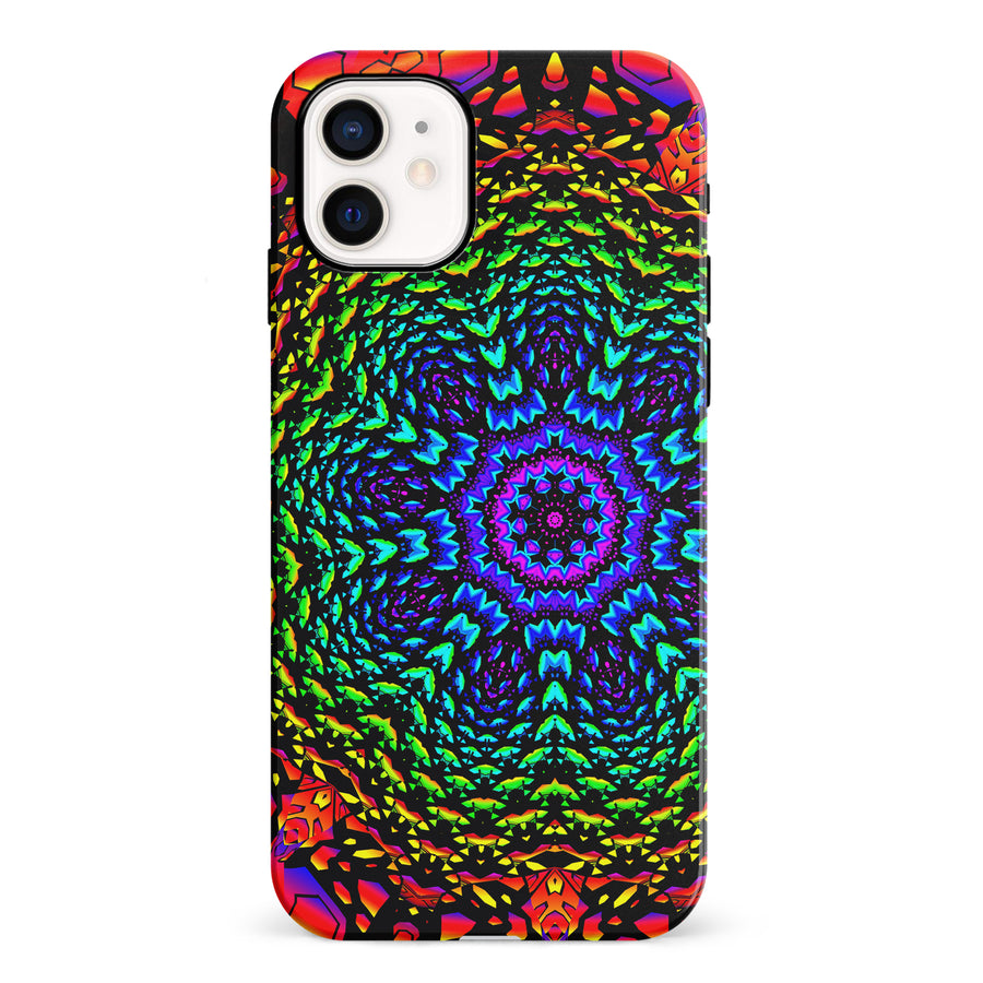 iPhone 12 Mini Tricktronix - Fractal Flower Phone Case