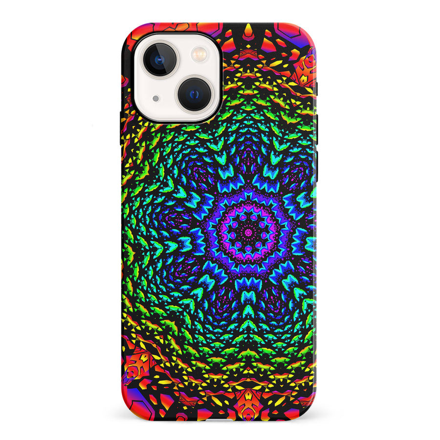 iPhone 13 Tricktronix - Fractal Flower Phone Case