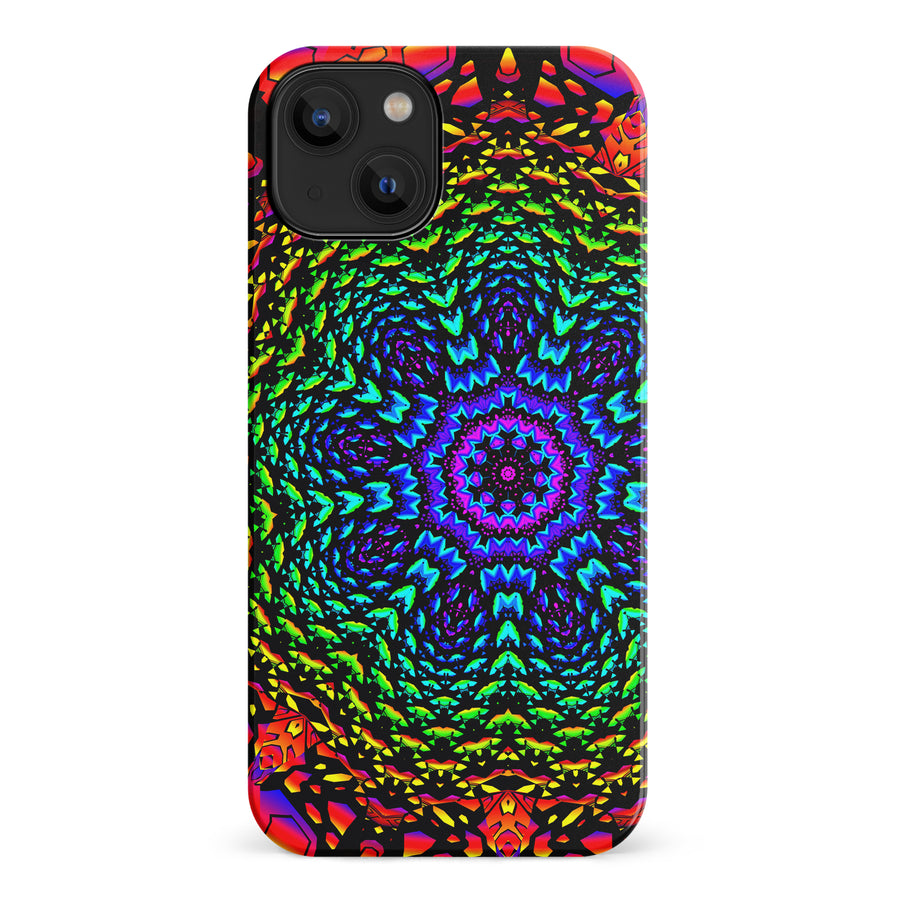 iPhone 14 Tricktronix - Fractal Flower Phone Case