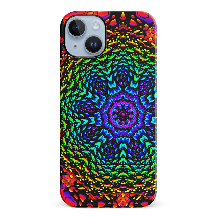 iPhone 14 Plus Tricktronix - Fractal Flower Phone Case