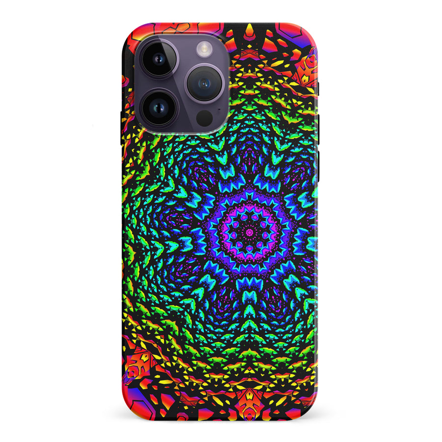 iPhone 15 Pro Tricktronix - Fractal Flower Phone Case