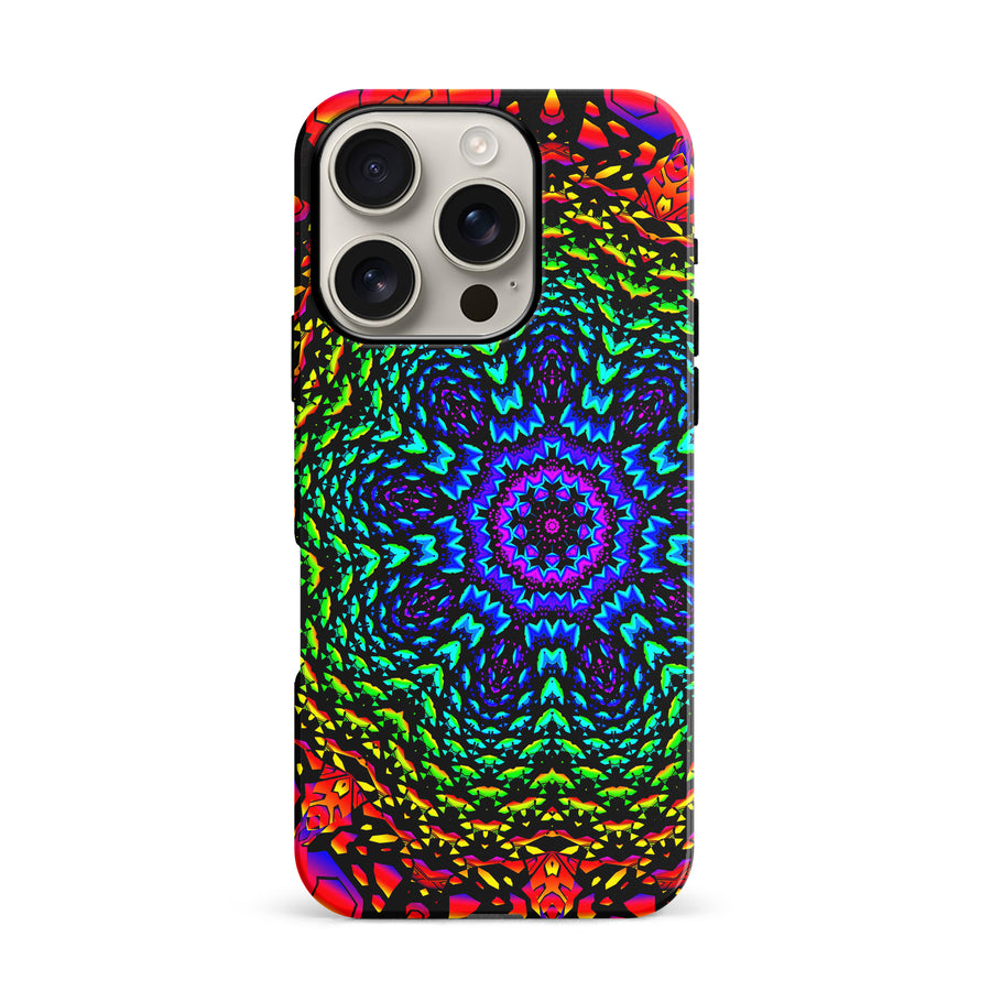 iPhone 16 Pro Tricktronix - Fractal Flower Phone Case