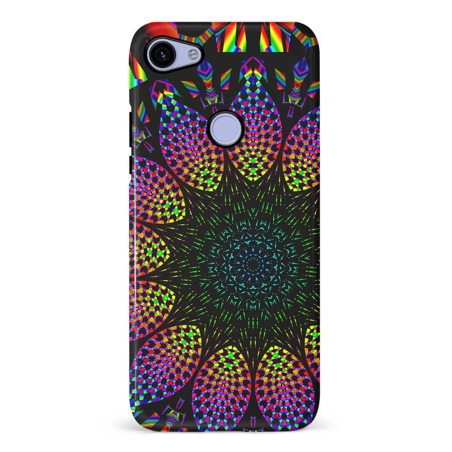 Google Pixel 3A XL Tricktronix - Fractal Portal Phone Case