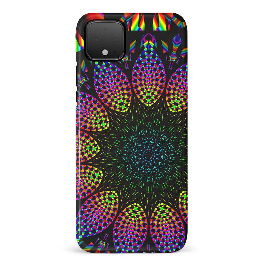 Google Pixel 4 Tricktronix - Fractal Portal Phone Case