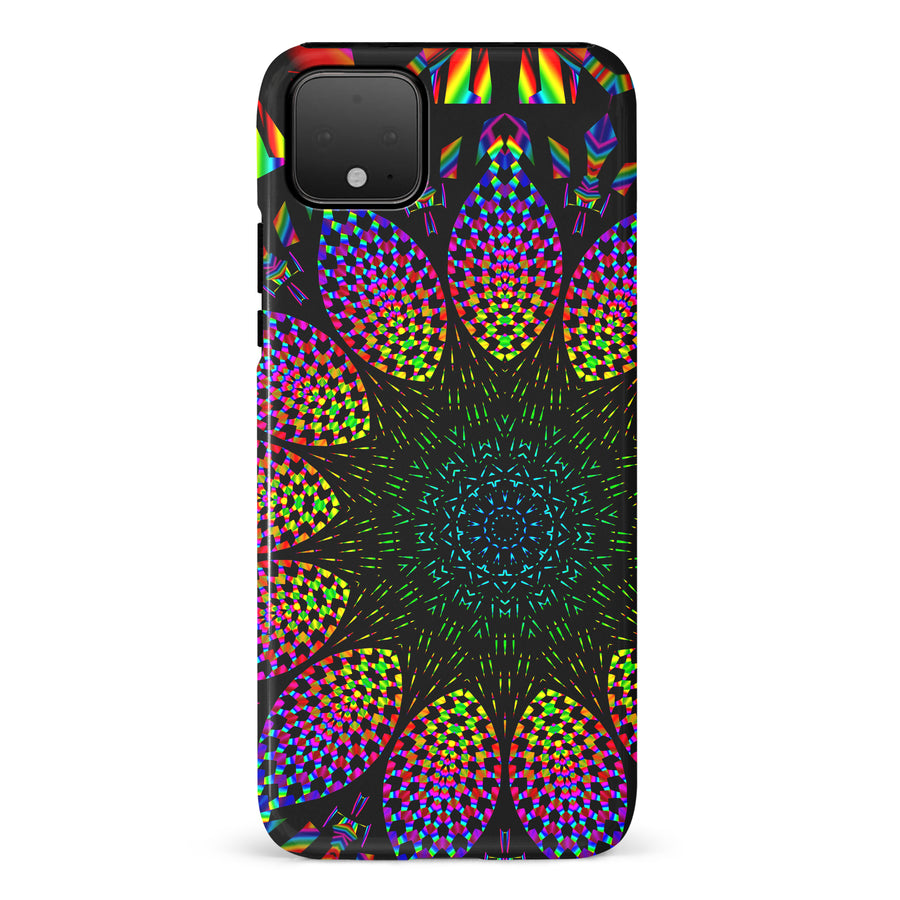 Google Pixel 4 XL Tricktronix - Fractal Portal Phone Case