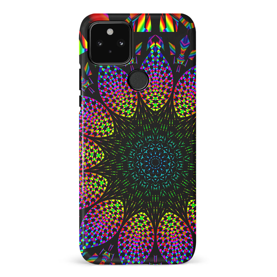 Google Pixel 5 Tricktronix - Fractal Portal Phone Case