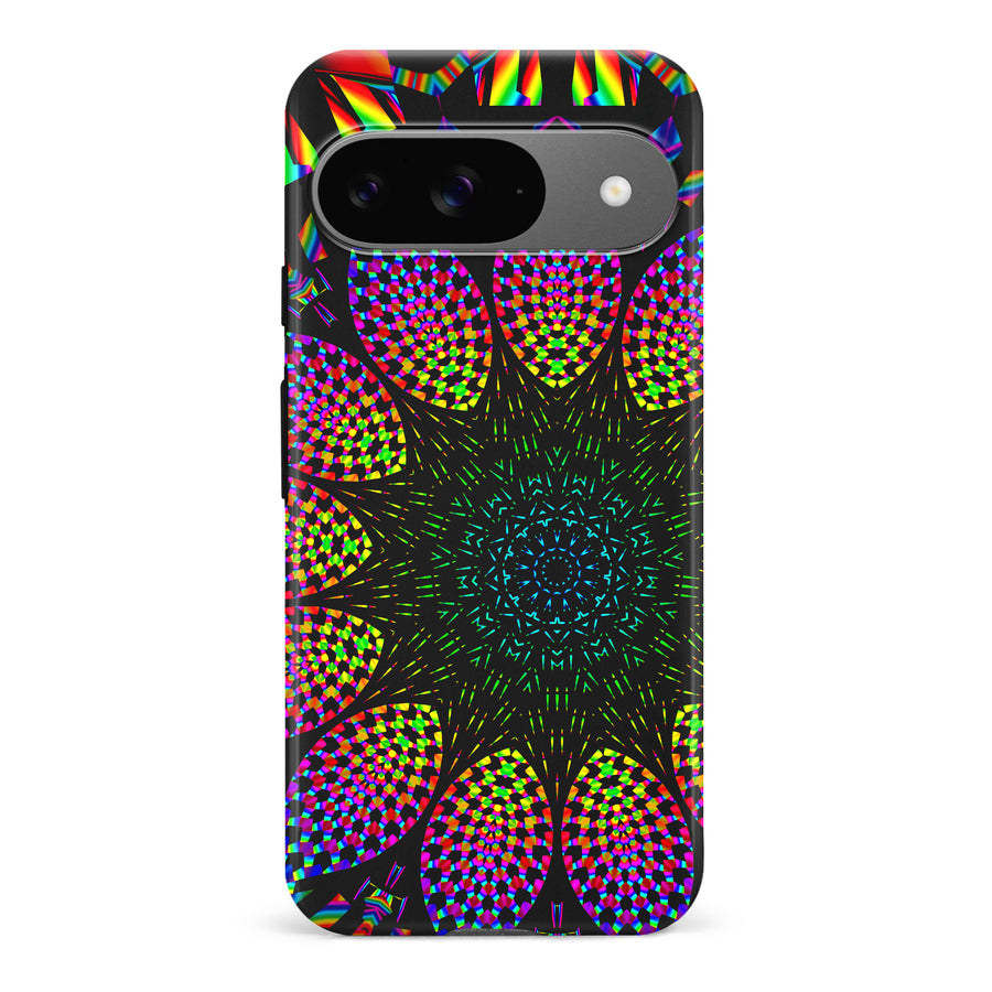 Google Pixel 9 Tricktronix - Fractal Portal Phone Case