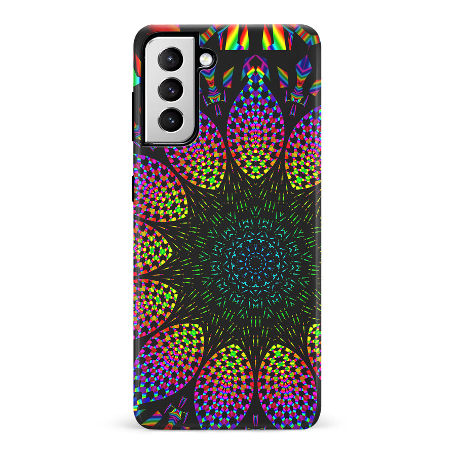 Samsung Galaxy S21 Tricktronix - Fractal Portal Phone Case