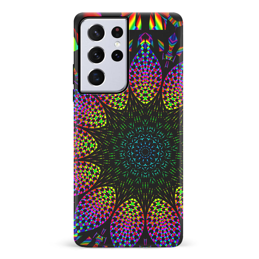 Samsung Galaxy S21 Ultra Tricktronix - Fractal Portal Phone Case