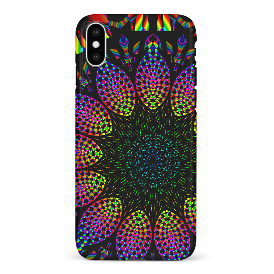 iPhone X/XS Tricktronix - Fractal Portal Phone Case