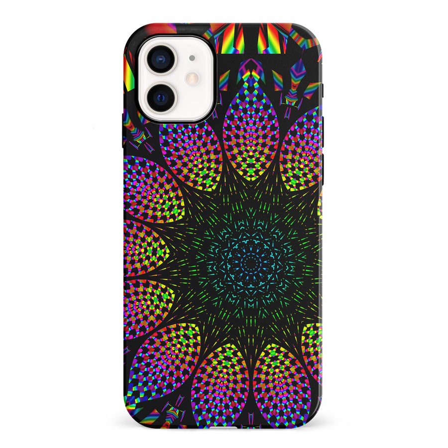 iPhone 12 Mini Tricktronix - Fractal Portal Phone Case