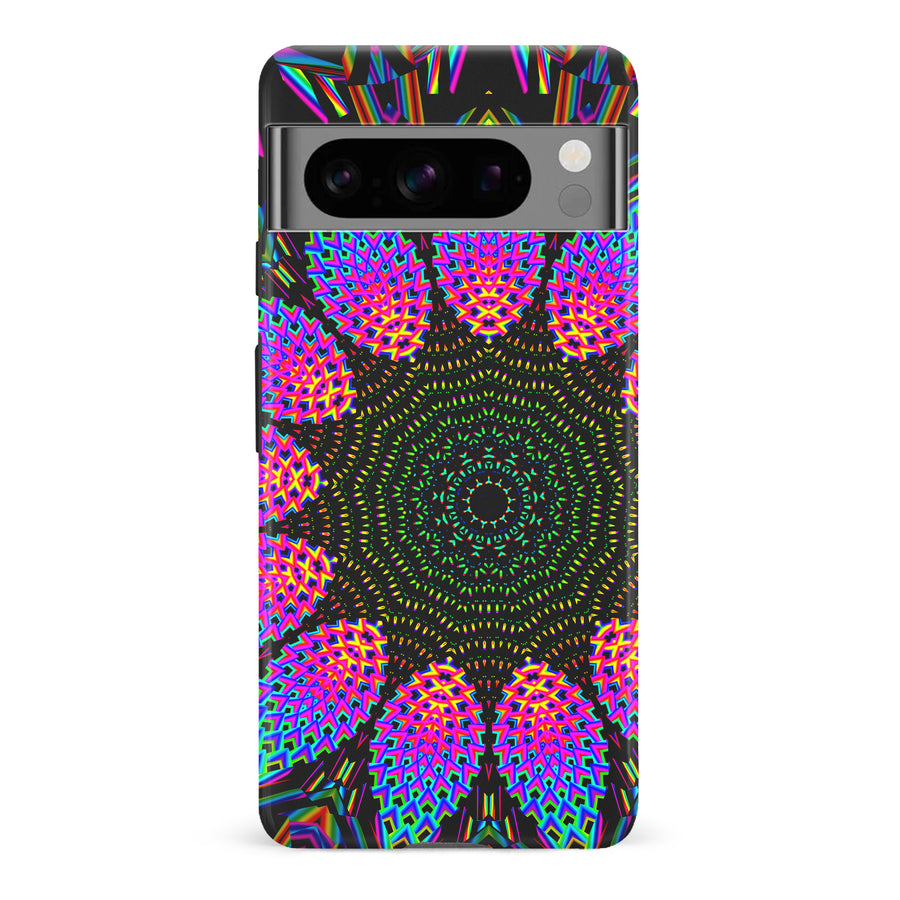 Google Pixel 8 Pro Tricktronix - Fractal Rain Phone Case