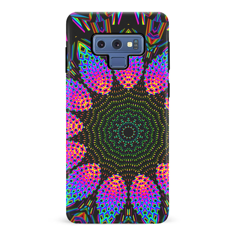 Samsung Galaxy Note 9 Tricktronix - Fractal Rain Phone Case