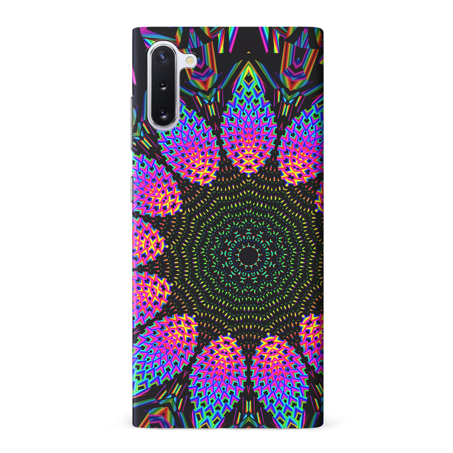 Samsung Galaxy Note 10 Tricktronix - Fractal Rain Phone Case