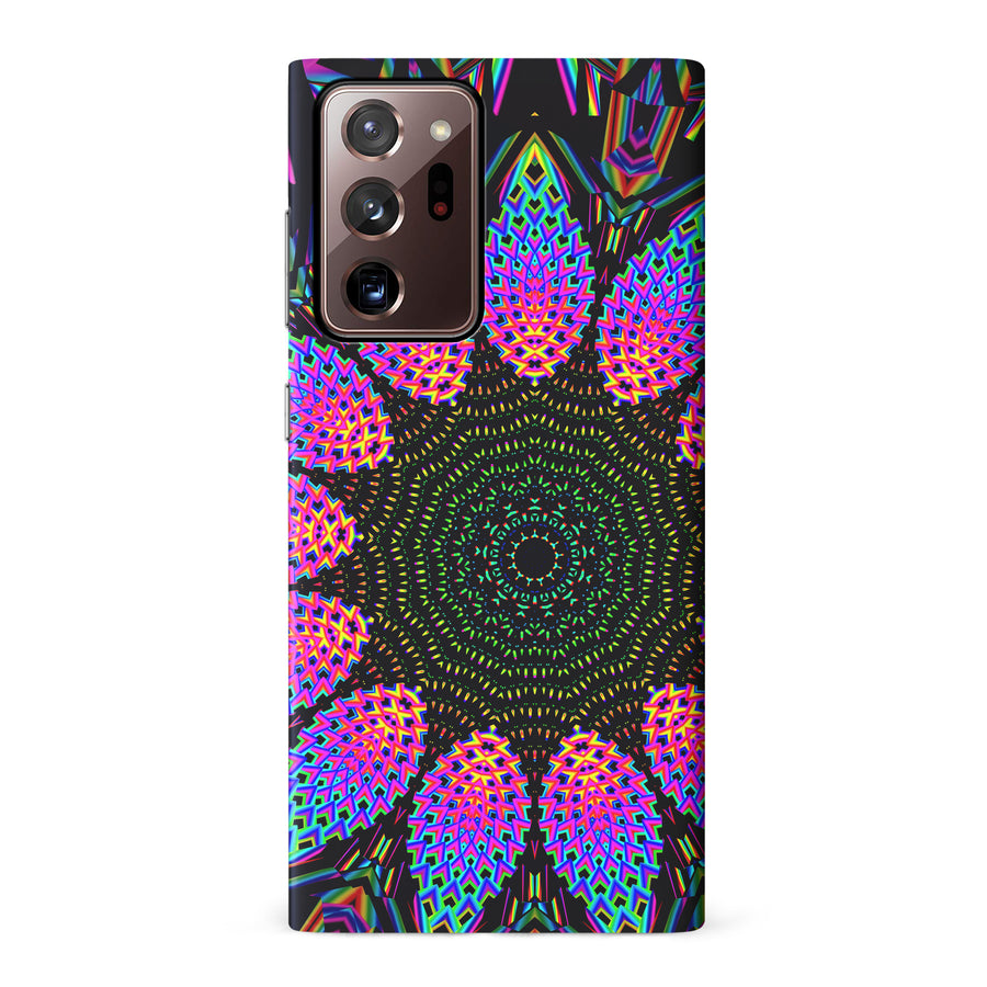 Samsung Galaxy Note 20 Ultra Tricktronix - Fractal Rain Phone Case