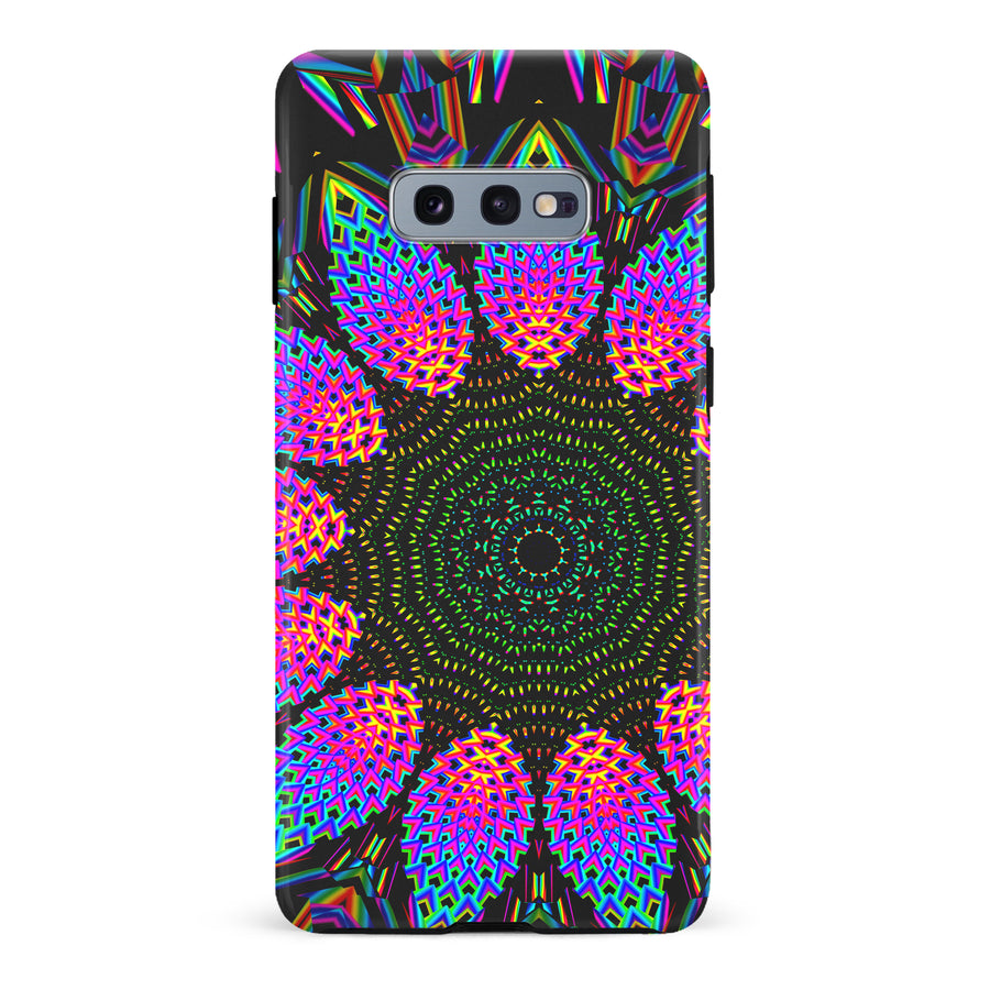 Samsung Galaxy S10e Tricktronix - Fractal Rain Phone Case