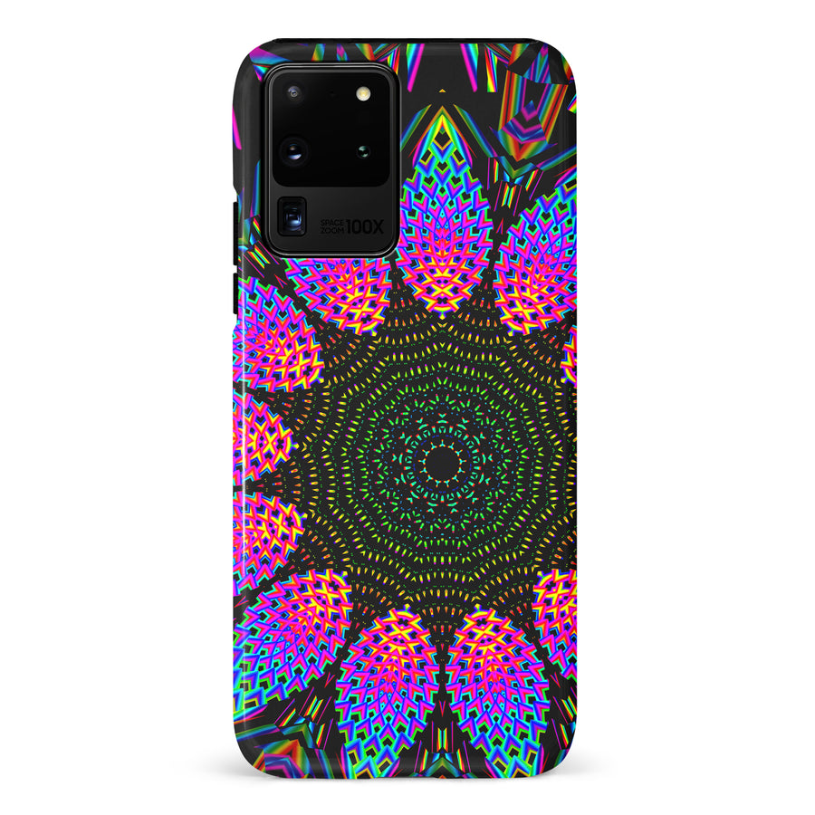 Samsung Galaxy S20 Ultra Tricktronix - Fractal Rain Phone Case