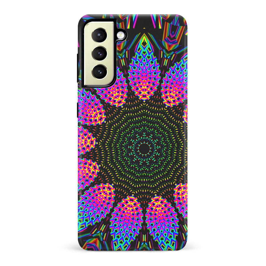 Samsung Galaxy S22 Plus Tricktronix - Fractal Rain Phone Case