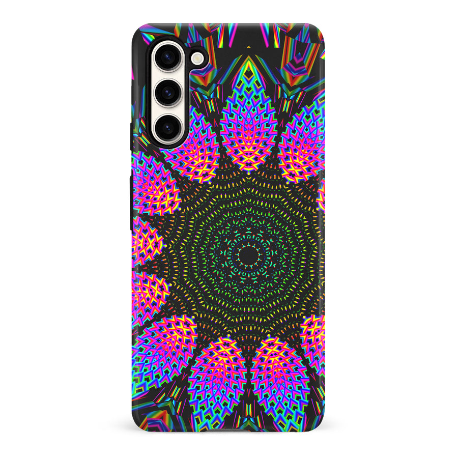 Samsung Galaxy S23 Tricktronix - Fractal Rain Phone Case