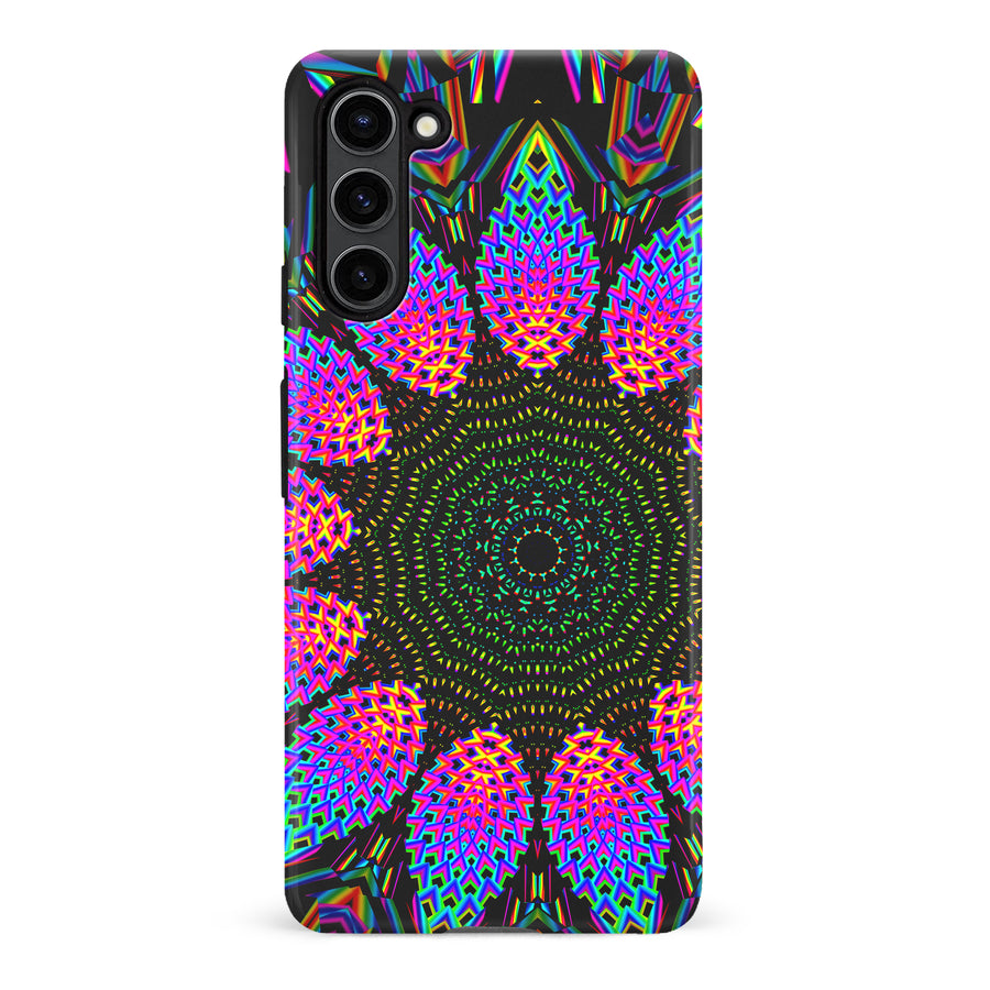 Samsung Galaxy S23 Plus Tricktronix - Fractal Rain Phone Case