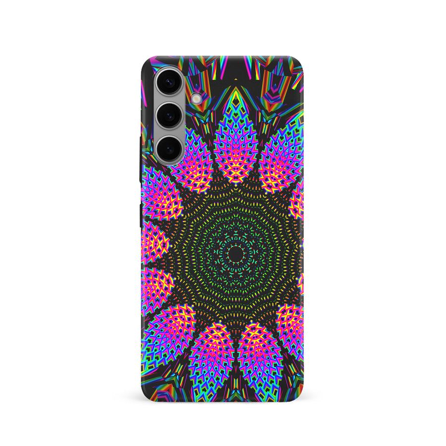 Samsung Galaxy S24 Tricktronix - Fractal Rain Phone Case