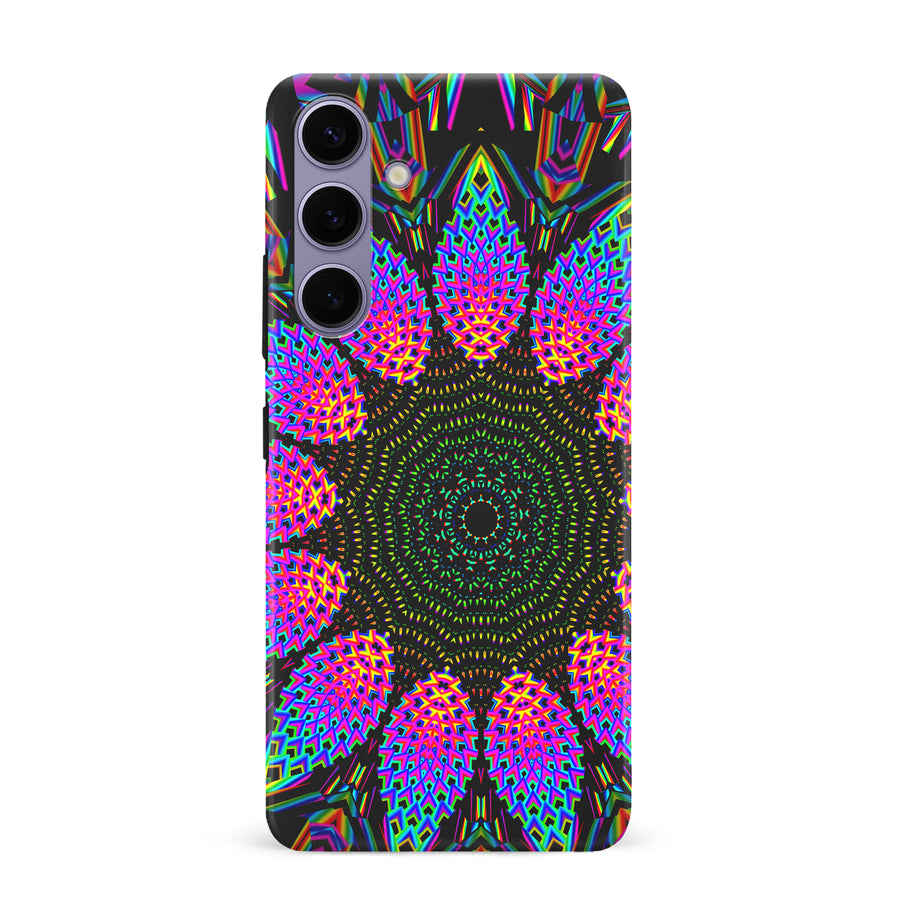 Samsung Galaxy S24 Plus Tricktronix - Fractal Rain Phone Case