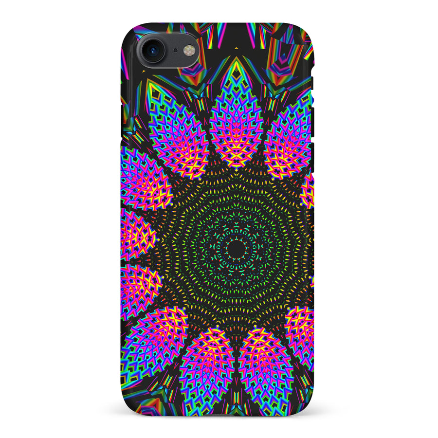 iPhone 7/8/SE Tricktronix - Fractal Rain Phone Case