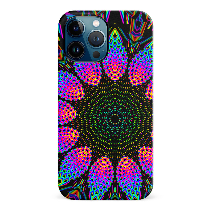 iPhone 12 Pro Max Tricktronix - Fractal Rain Phone Case