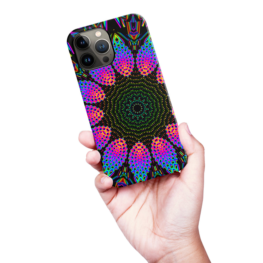 iPhone 13 Pro Max Tricktronix - Fractal Rain Phone Case