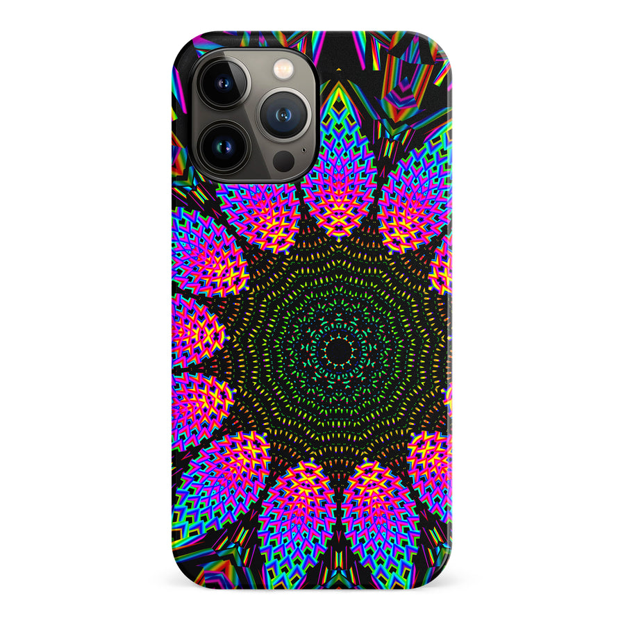 iPhone 13 Pro Max Tricktronix - Fractal Rain Phone Case