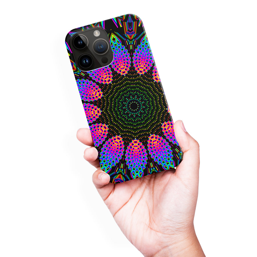 iPhone 15 Pro Max Tricktronix - Fractal Rain Phone Case