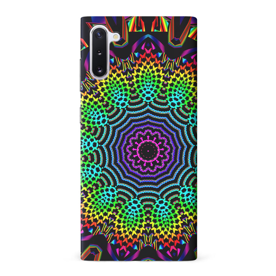 Samsung Galaxy Note 10 Tricktronix - Fractal Sun Phone Case