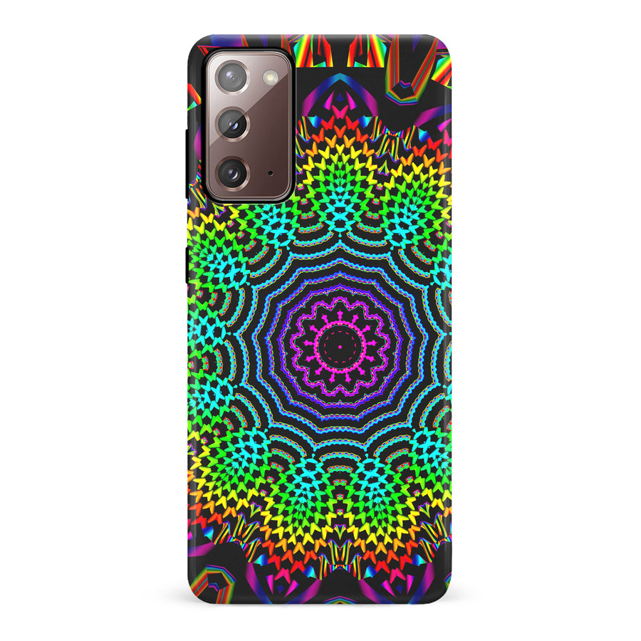 Samsung Galaxy Note 20 Tricktronix - Fractal Sun Phone Case