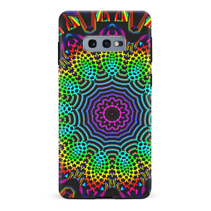 Samsung Galaxy S10e Tricktronix - Fractal Sun Phone Case