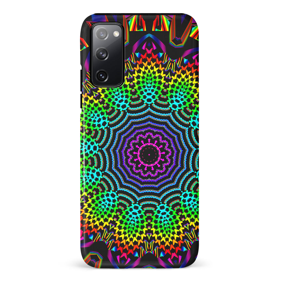 Samsung Galaxy S20 FE Tricktronix - Fractal Sun Phone Case